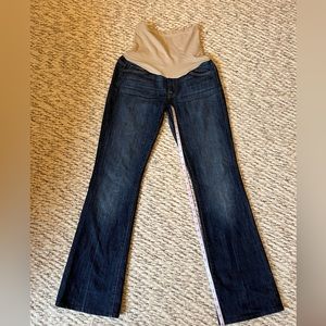 7 For All Mankind Bootcut Maternity Jeans